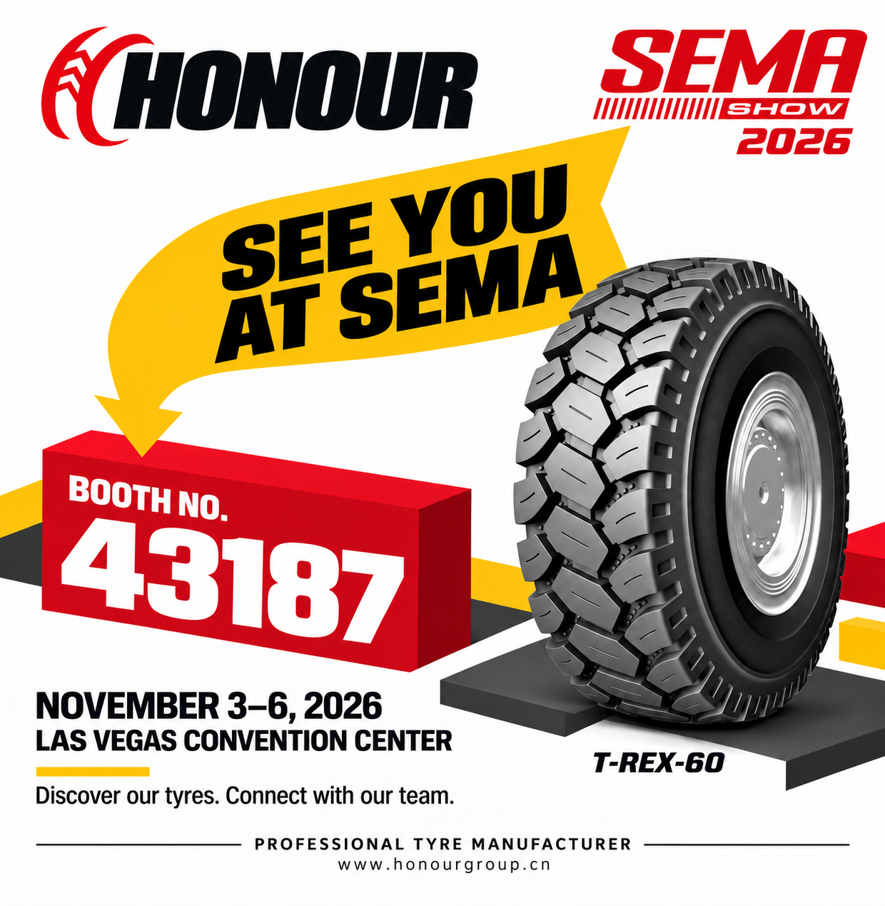Rejoignez-nous au Salon SEMA 2026 !